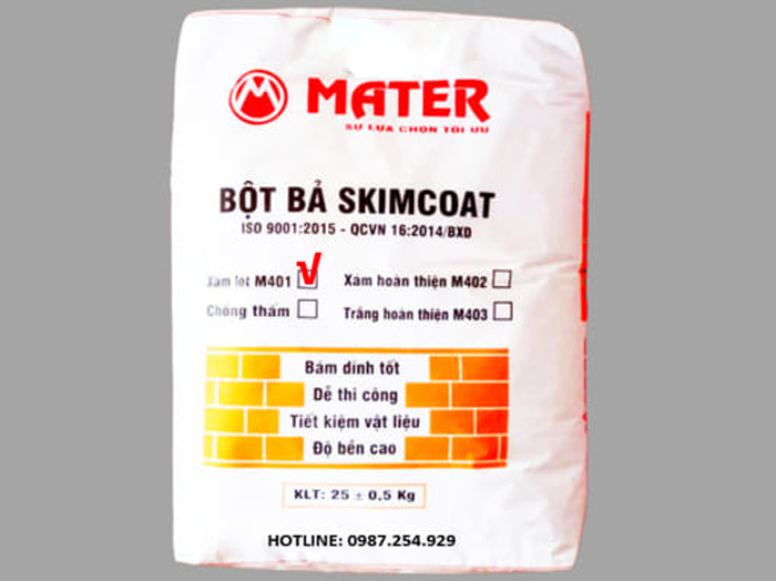 Bột bả Skimcoat M401